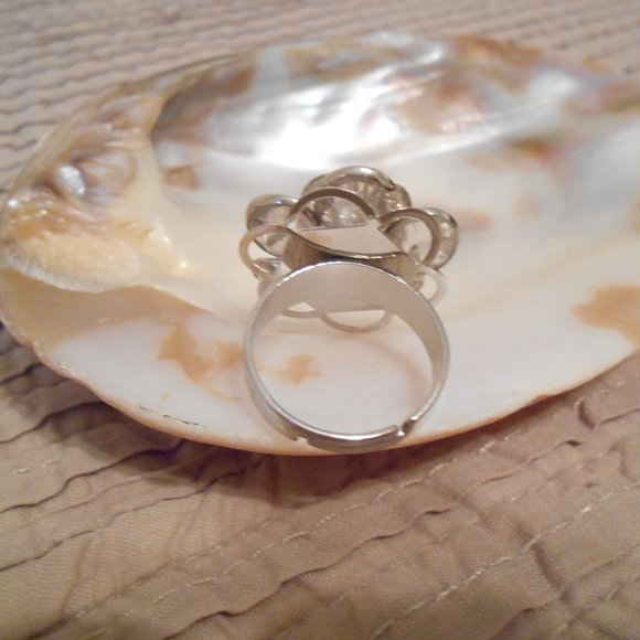 Pier 1 Flower Rings - Picture 6 of 7